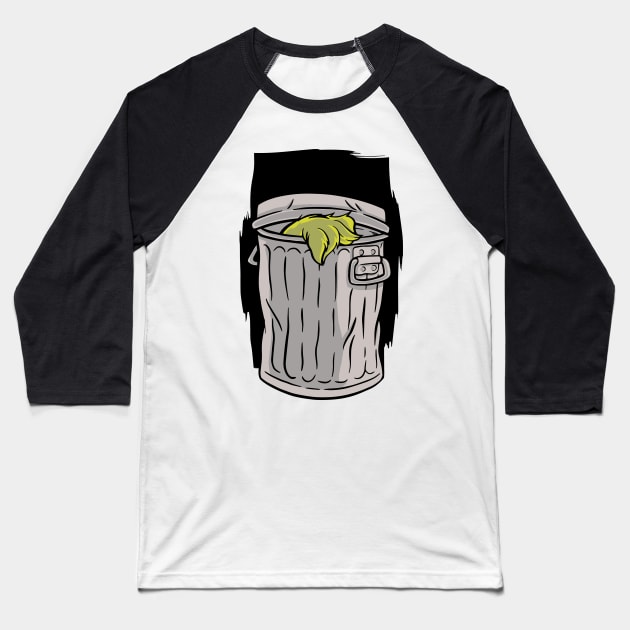 Grumpy Grouch Baseball T-Shirt by Threadded